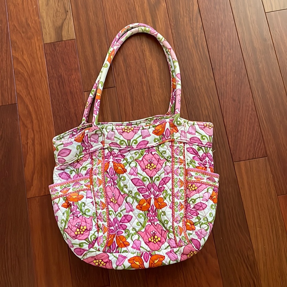 Vera Bradley small tote Pink Retired Lilli Bell